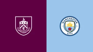 Team Logos of Burnley vs Manchester City