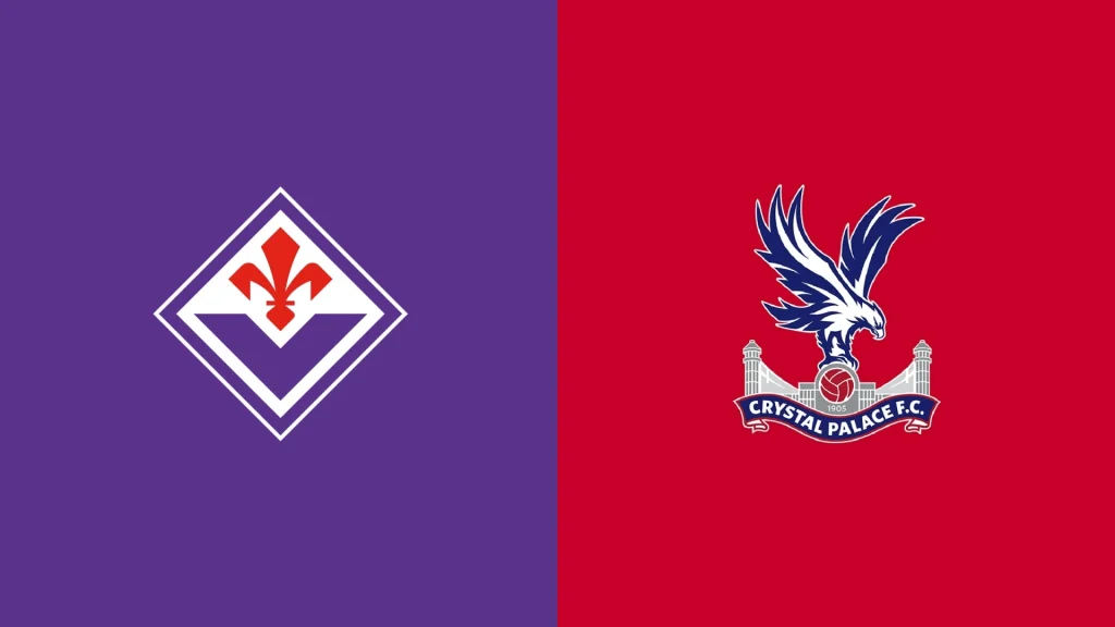 Team Logos of Fiorentina vs Crystal Palace