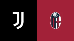 Team Logos of Juventus vs Bologna