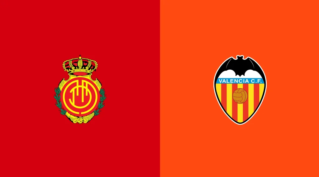 Team Logos of Mallorca vs Valencia
