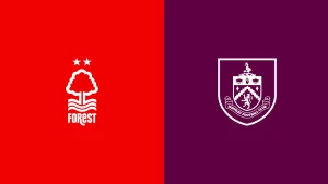 Team Logos of Nottingham Forest vs Burnley