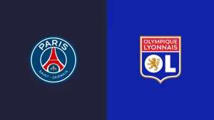 Team Logos of PSG vs Olympique Lyonnais