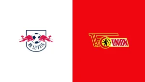 Team Logos of RB Leipzig vs Union Berlin