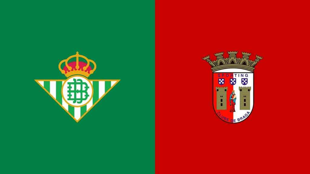 Team Logos of Real Betis vs Braga