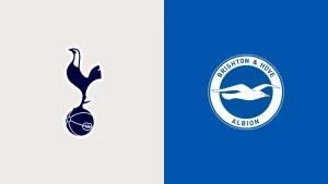 Team Logos of Tottenham Hotspur vs Brighton & Hove Albion